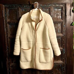 Madewell Sherpa Estate Coat